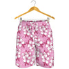 Cherry Blossom Pattern Print Design CB02 Mens Shorts