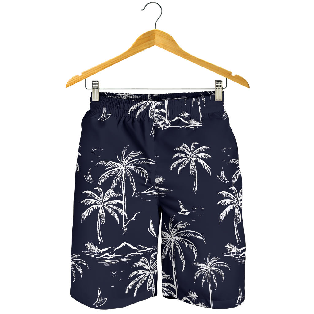 Pacific island Pattern Print Design A02 Mens Shorts