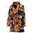 Tropical Flower Pattern Print Design TF02 Women Bathrobe