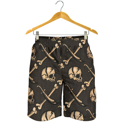 Pirate Pattern Print Design A03 Mens Shorts