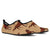 Brown Horse Print Pattern Aqua Water Shoes