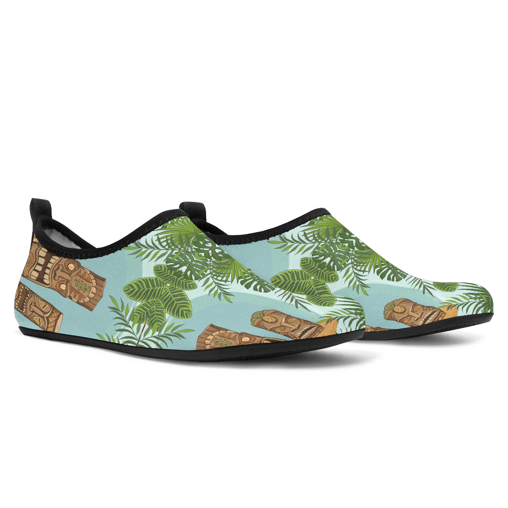 Tiki Wood Island Aqua Water Shoes