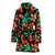 Hawaiian Themed Pattern Print Design H022 Women Bathrobe