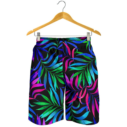 Tropical Flower Pattern Print Design TF010 Mens Shorts