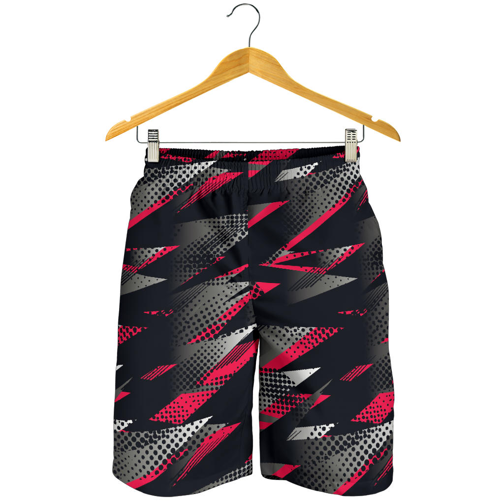 Racing Style Pattern Print Design A04 Mens Shorts