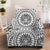 Polynesian Tribal Symbol Armchair Slipcover