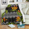 Bird Of Paradise Pattern Print Design BOP07 Fleece Blanket