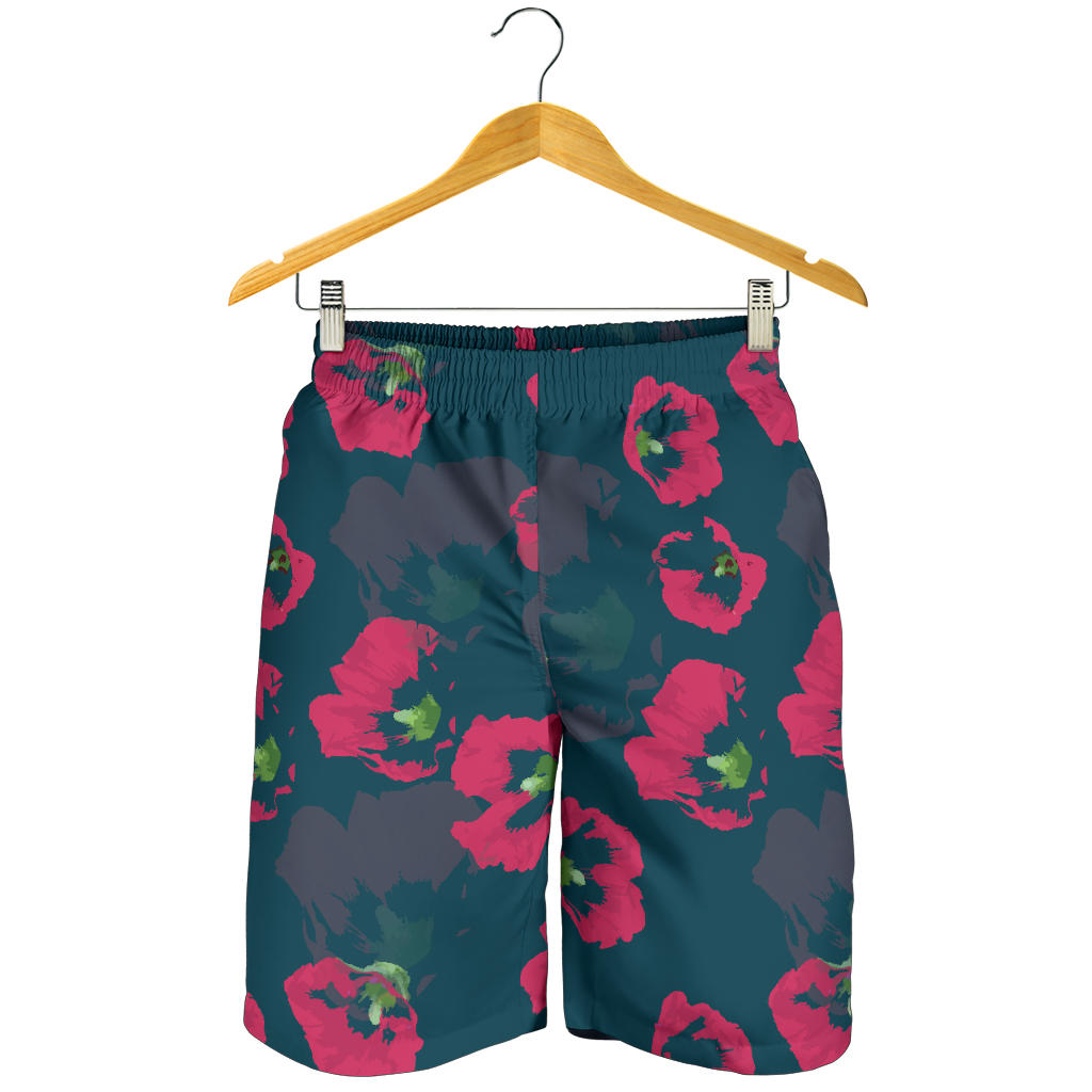 Morning Glory Pattern Print Design 01 Mens Shorts