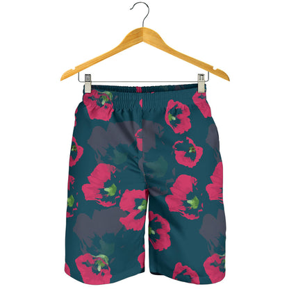 Morning Glory Pattern Print Design 01 Mens Shorts