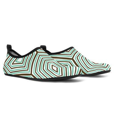 Sea Turtle Skin Print Aqua Water Shoes