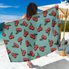 Cherry Pattern Print Design CH03 Sarong Pareo Wrap