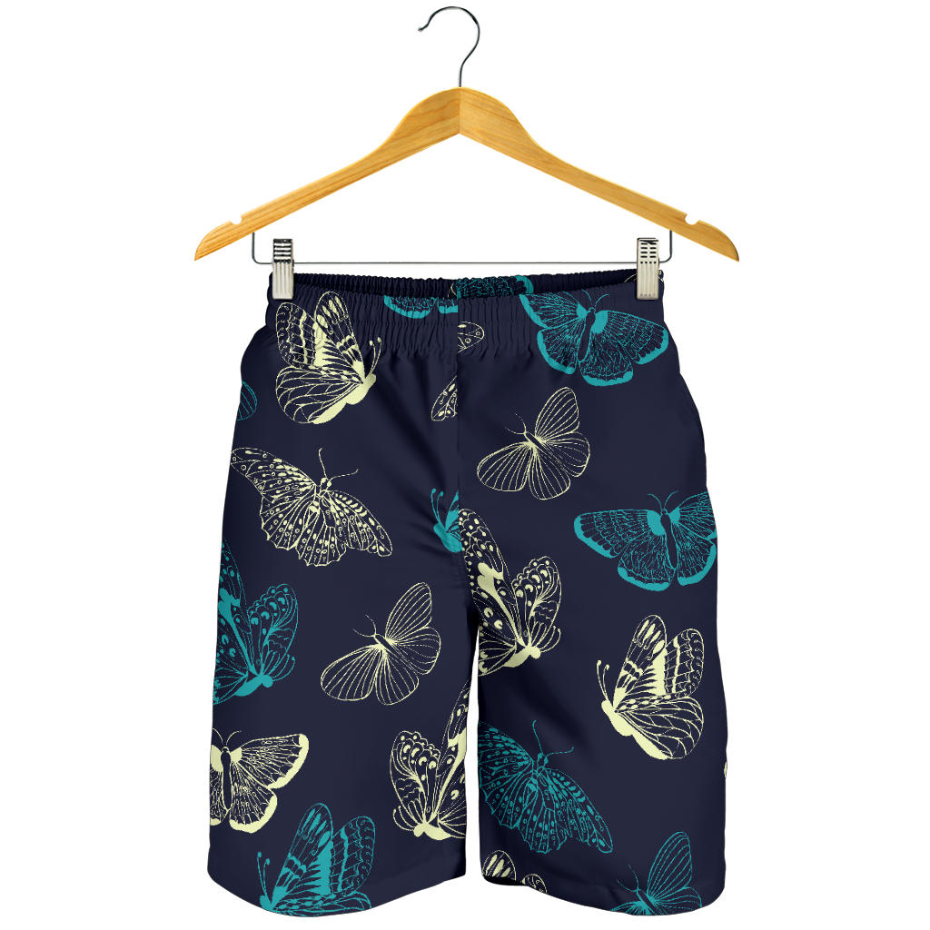 Monarch Butterfly Pattern Print Design 01 Mens Shorts