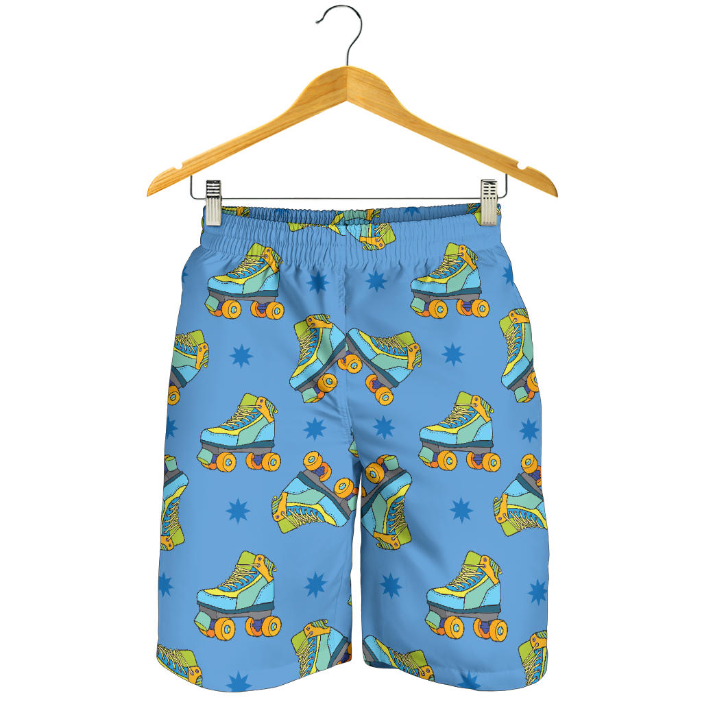 Roller skate Pattern Print Design A04 Mens Shorts