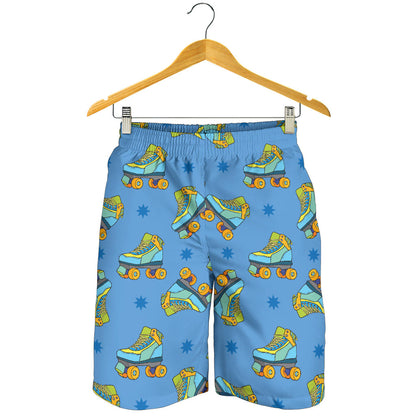 Roller skate Pattern Print Design A04 Mens Shorts