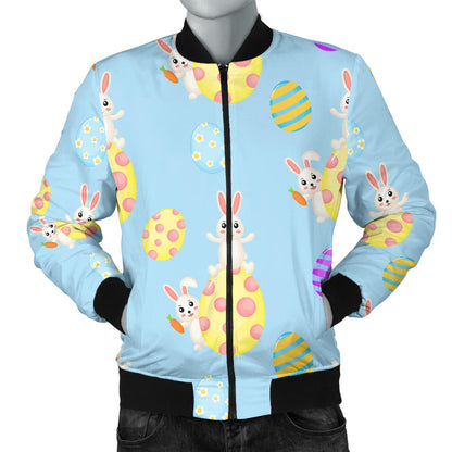 Easter Eggs Pattern Print Design RB015 Men Bomber Jacket