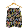 Butterfly Water Color Rainbow Mens Shorts