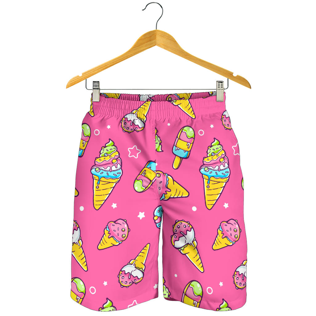 Ice Cream Pattern Print Design IC04 Mens Shorts