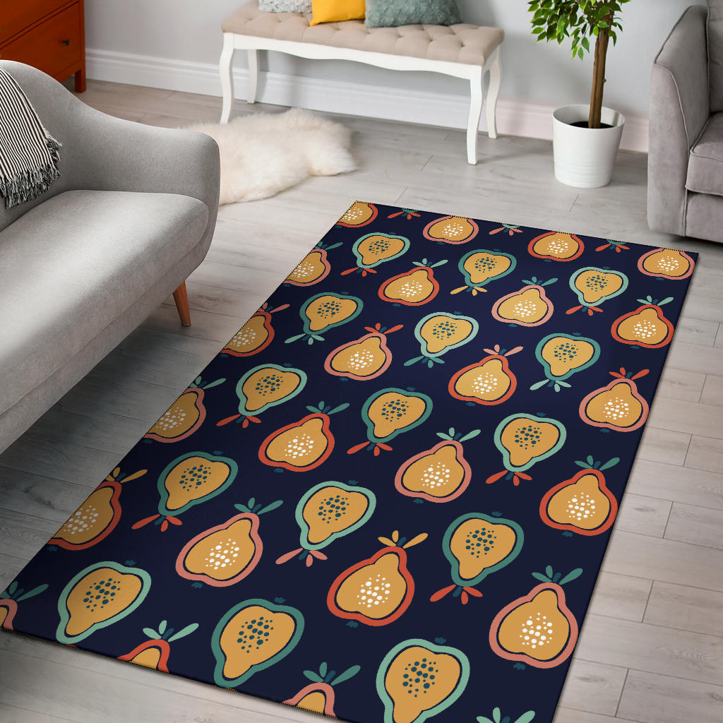 Pear Pattern Print Design PE03 Area Rugs – JorJune