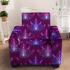 lotus Pattern Print Design LO01 Armchair Slipcover