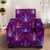 lotus Pattern Print Design LO01 Armchair Slipcover