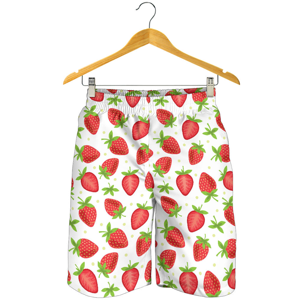 Strawberry Pattern Print Design SB07 Mens Shorts