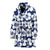 Hibiscus Pattern Print Design HB013 Women Bathrobe