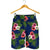 Hibiscus Pattern Print Design HB028 Mens Shorts