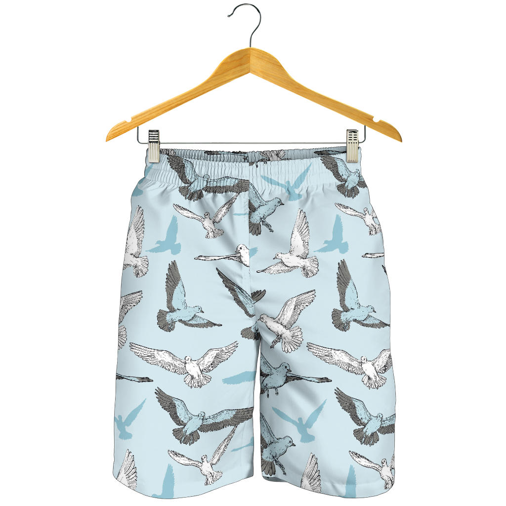 Pigeon Pattern Print Design 03 Mens Shorts