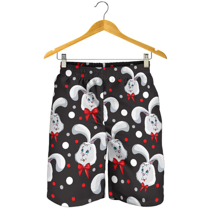 Rabbit Pattern Print Design RB012 Mens Shorts