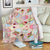 Cupcake Pattern Print Design CP06 Fleece Blanket