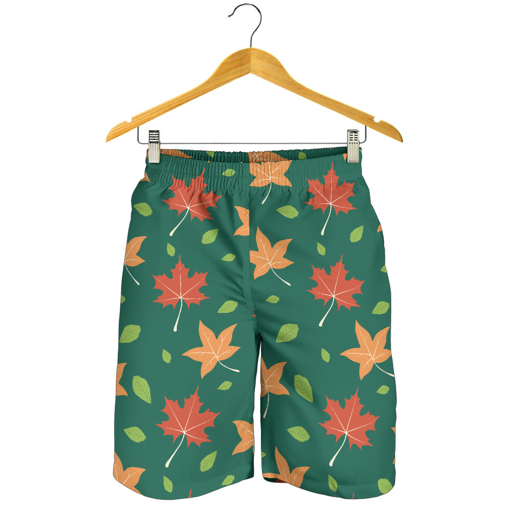 Maple Leaf Pattern Print Design 04 Mens Shorts