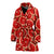 Grapefruit Pattern Print Design GF05 Women Bathrobe