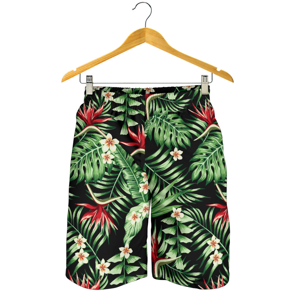 Bird Of Paradise Pattern Print Design BOP05 Mens Shorts