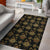 Lotus Boho Pattern Print Design LO03 Area Rugs