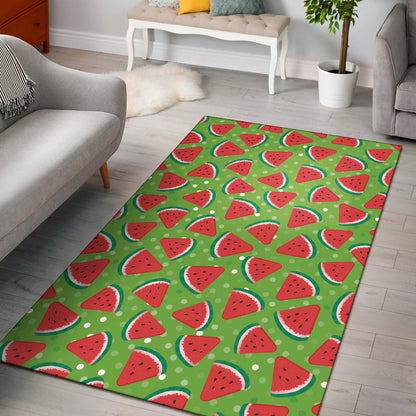 Watermelon Pattern Print Design WM05 Area Rugs