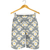 Daisy Pattern Print Design DS09 Mens Shorts