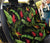 Bird Of Paradise Pattern Print Design BOP010 Rear Dog  Seat Cover