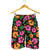 Hibiscus Pattern Print Design HB029 Mens Shorts