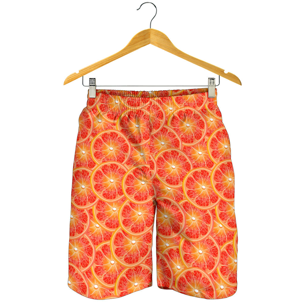 Grapefruit Pattern Print Design GF06 Mens Shorts