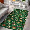 Camper Camping Christmas Themed Print Area Rugs