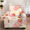 Strawberry Pink CupCake Armchair Slipcover