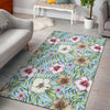 Tropical Flower Pattern Print Design TF05 Area Rugs