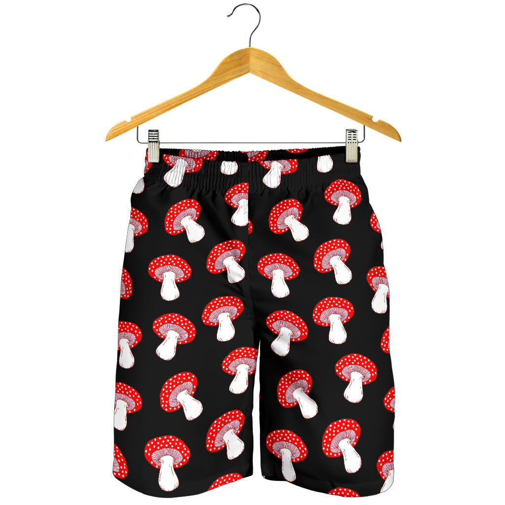 Mushroom Pattern Print Design A02 Mens Shorts