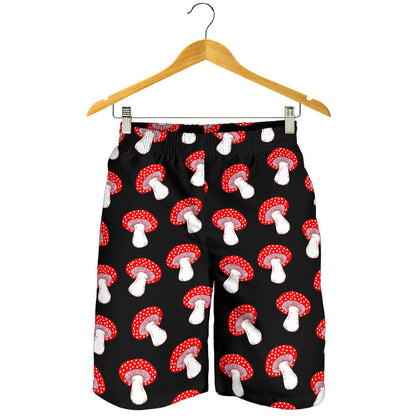 Mushroom Pattern Print Design A02 Mens Shorts