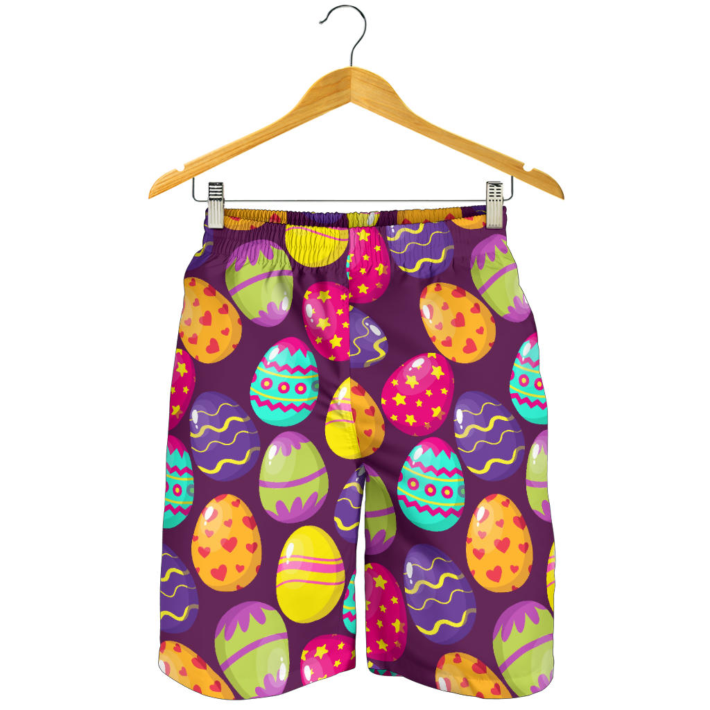 Easter Eggs Pattern Print Design RB04 Mens Shorts
