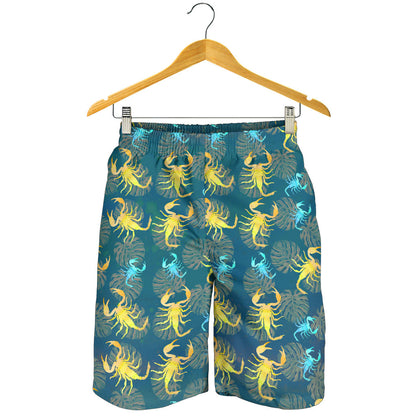 Scorpion Pattern Print Design 02 Mens Shorts