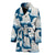 Polar Bear Pattern Print Design PB03 Women Bathrobe