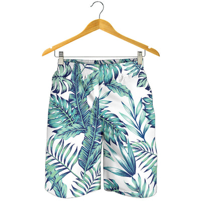 Pattern Tropical Palm Leaves Mens Shorts