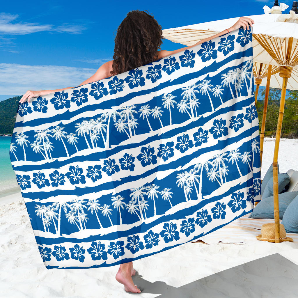 Hawaiian Themed Pattern Print Design H021 Sarong Pareo Wrap