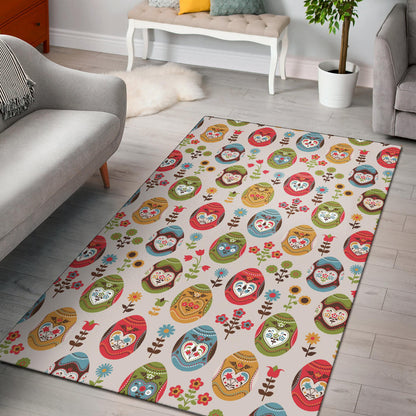 Easter Eggs Pattern Print Design RB011 Area Rugs